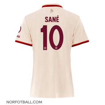 Billige Fotballdrakt Bayern Munich Leroy Sane #10 Replika Tredjedrakt Dame 2024-25 Kortermet